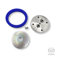 TUNE UP KIT for GAGGIA: IMS Precision Shower Screen, Original Gaggia Stainless Steel Shower Holder, Silicone Gasket & Screw