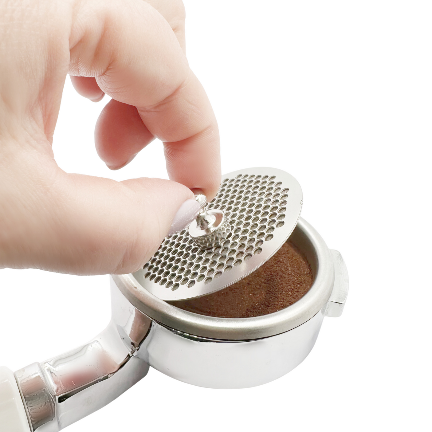 Kit de herramientas para espresso: extractor de cestas e imanes