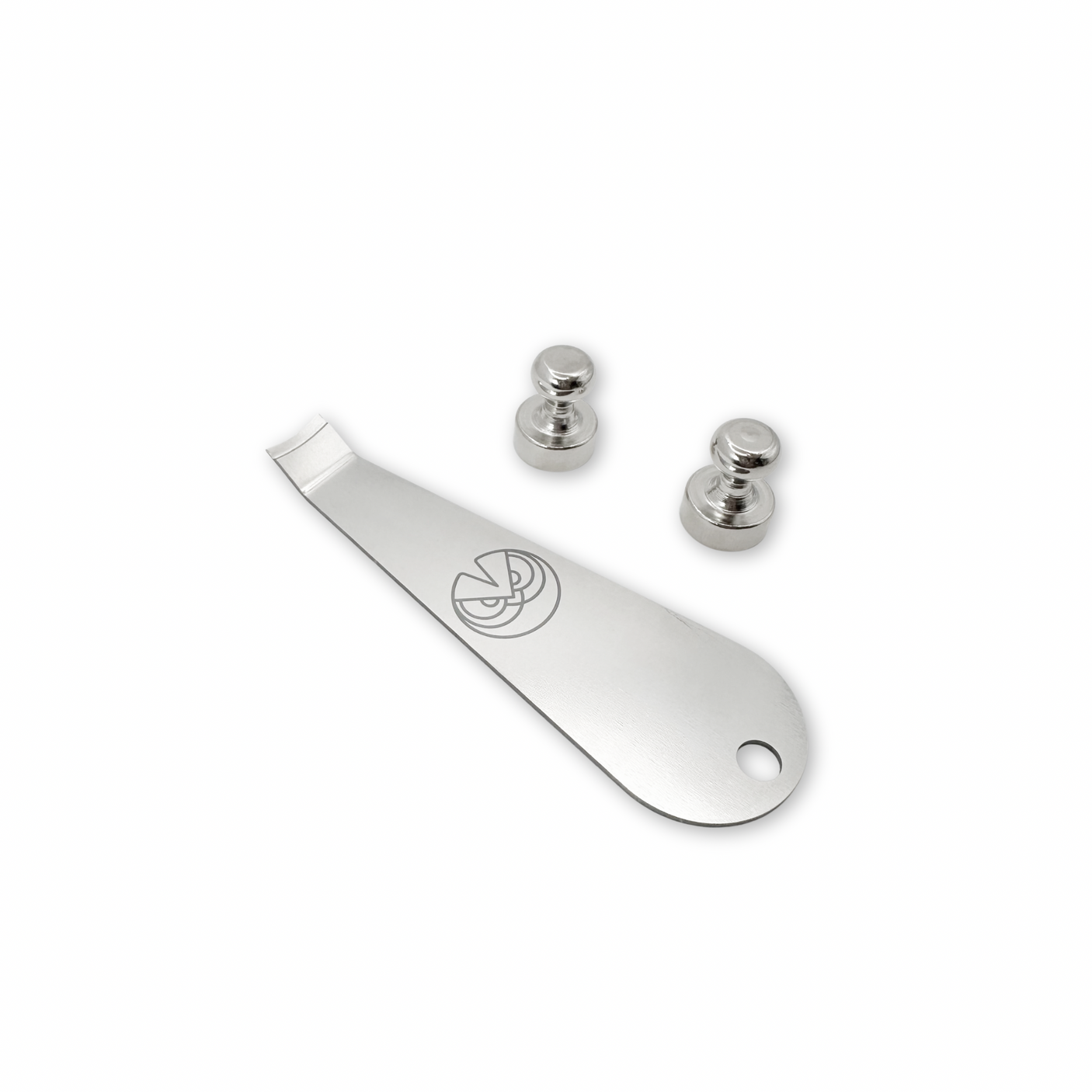 Kit de herramientas para espresso: extractor de cestas e imanes