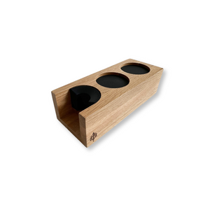 Tamping Station Double – Natural Oak
