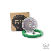 Load image into Gallery viewer, TUNE UP KIT for RANCILIO SILVIA: E&amp;B Lab Nanotech Reinforced Shower Screen, Silicone Gasket, Stainless Steel Screw

