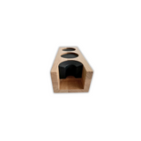 Tamping Station Double – Natural Oak
