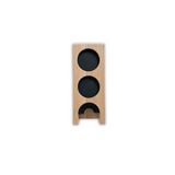 Tamping Station Double – Natural Oak