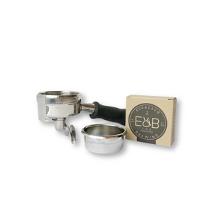 La Marzocco Portafilter with a Double Spout, Nanoquartz Basket