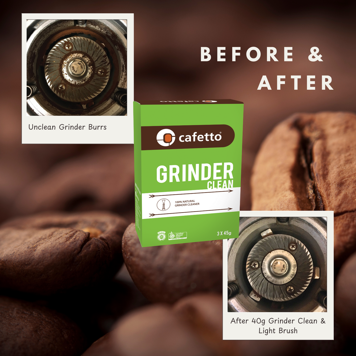 Grinder Clean (pack of 3 sachets)