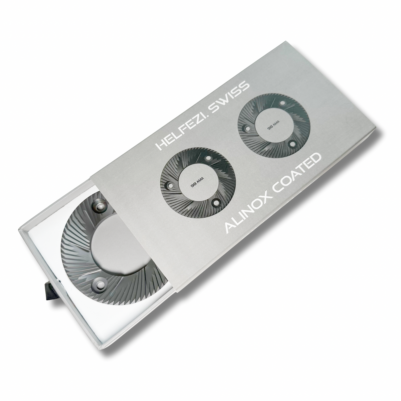 98 mm Swiss Made Helfezi Alinox Burrs for Mahlkönig EK43 and EK43S Allround grinders