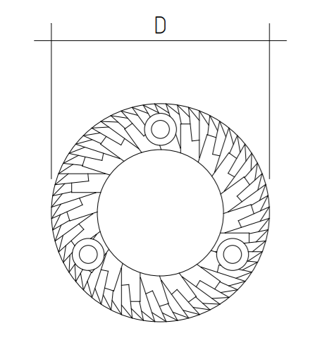 83mm OEM Flat Burrs for Major Grinder - 251A