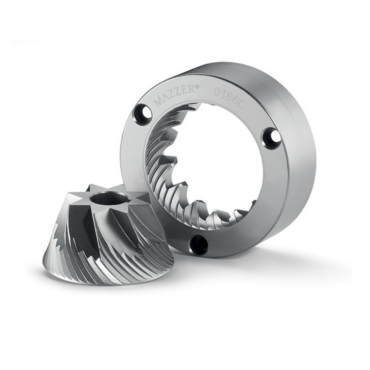 71mm OEM Conical Mazzer Burrs for Robur, Kold Grinder - 186C