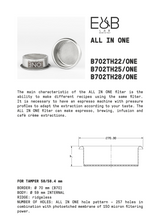 IMS Filter Basket for 58mm Portafilters, All-in-One