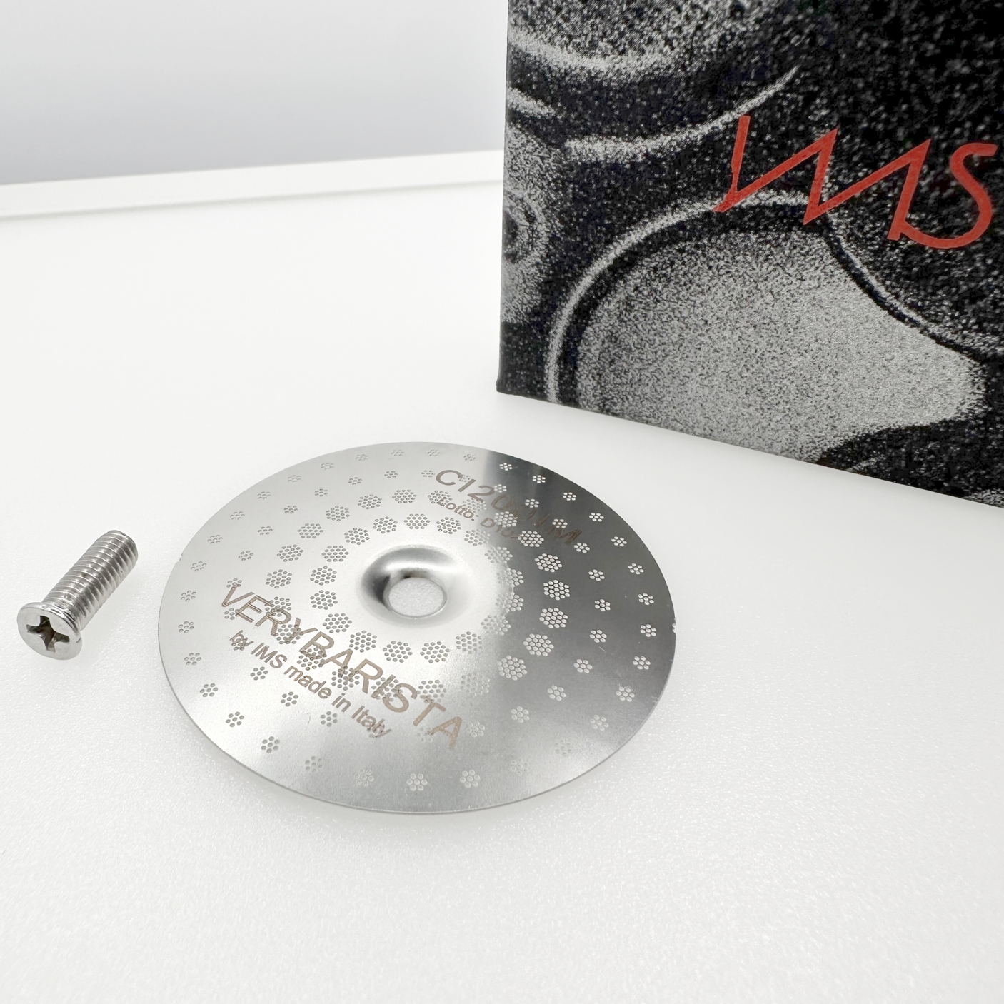 Verybarista IMS Precision Shower Screen CI200IM with Custom Design and Low Head Screw